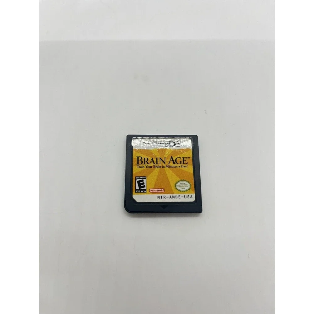Brain Age: Train Your Brain in Minutes a Day Nintendo DS Video Game only